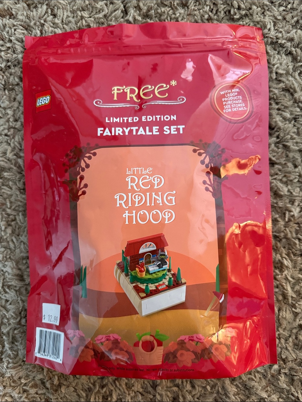 NEW & SEALED Lego Fairytale Set Little Red Riding Hood